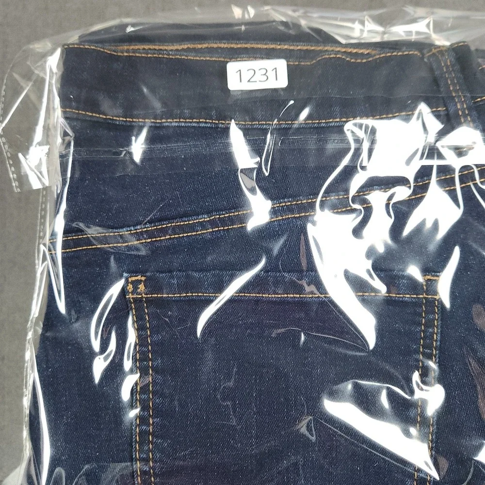 Gloria Vanderbilt Jeans Womens Size 16 Short Dark Wash Amanda Classic‎ Straight